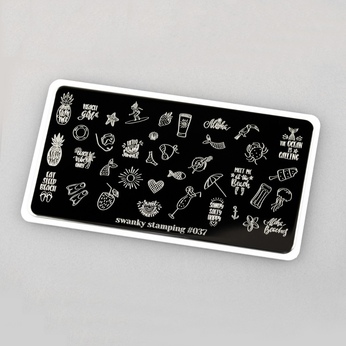 Пластина Swanky Stamping 037