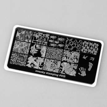 Пластина Swanky Stamping 018