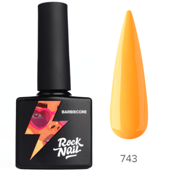 Гель-лак RockNail Barbiecore 743 Holywood Hair