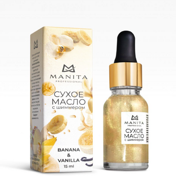 Масло сухое MANITA BANANA VANILLA 15ml